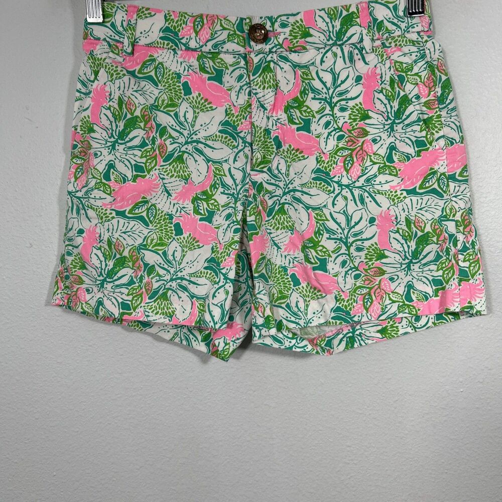 Lilly Pulitzer Shorts Womens Gretchen High Rise Botanical